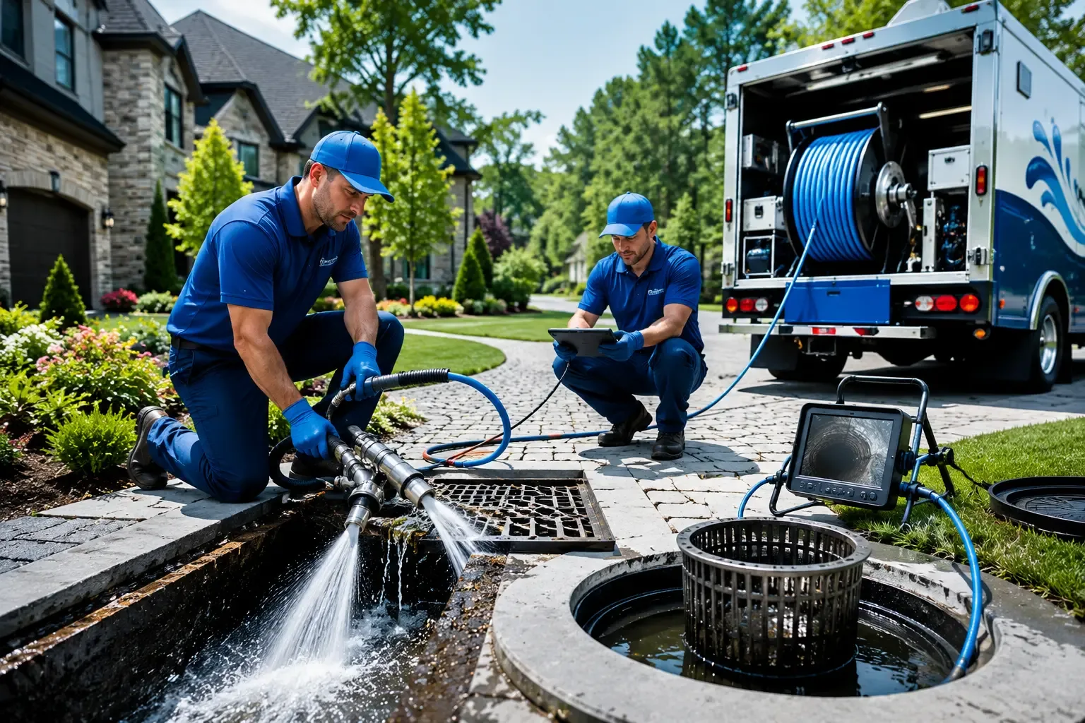Local outdoor drain cleaning professionals in Covington, KY