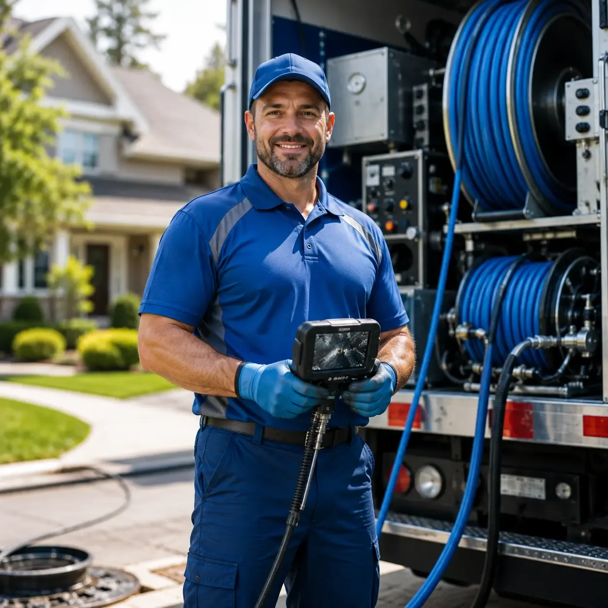 Local outdoor drain cleaning specialists in Covington, KY